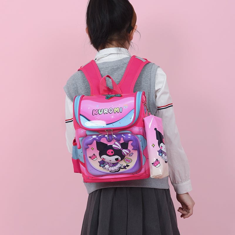 Školský batoh EVA materiálu, vzor zvierat, ramenné popruhy s vzduchovou výplňou, unisex, pre vyššie ročníky