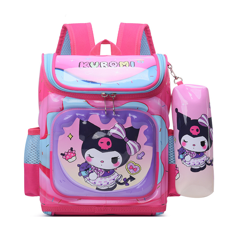 Školský batoh EVA materiálu, vzor zvierat, ramenné popruhy s vzduchovou výplňou, unisex, pre vyššie ročníky