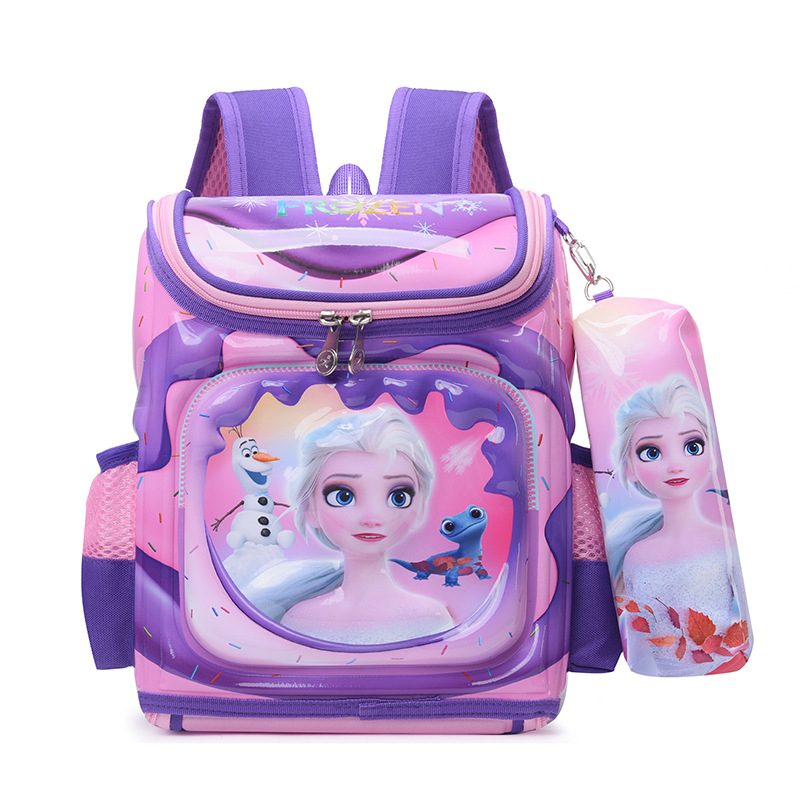 Školský batoh EVA materiálu, vzor zvierat, ramenné popruhy s vzduchovou výplňou, unisex, pre vyššie ročníky