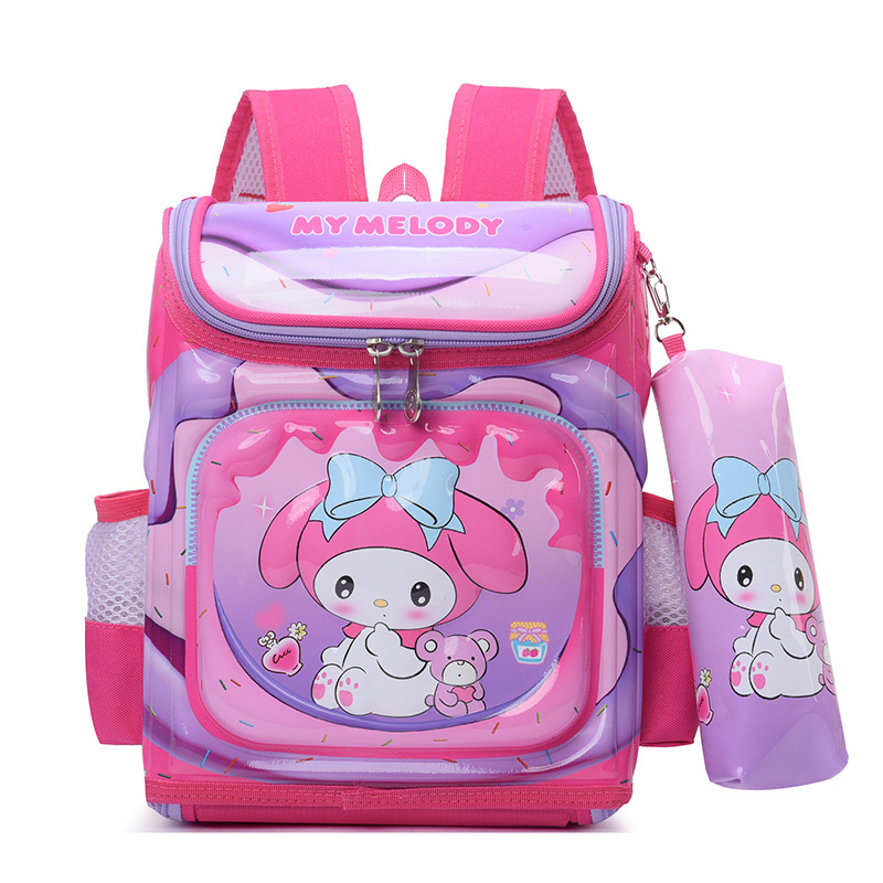 Školský batoh EVA materiálu, vzor zvierat, ramenné popruhy s vzduchovou výplňou, unisex, pre vyššie ročníky