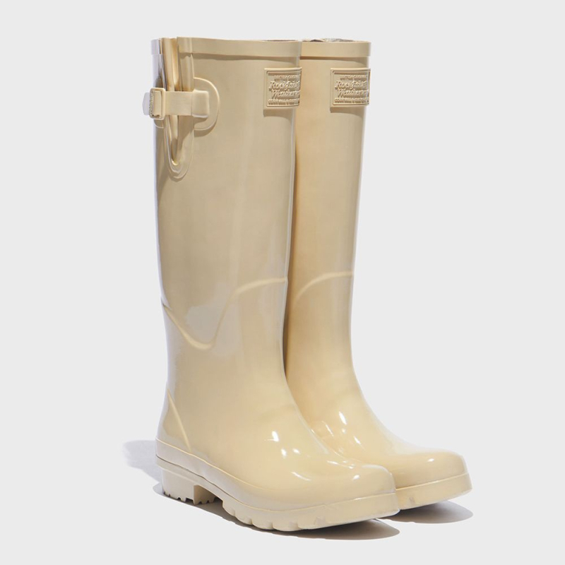 Cizme de ploaie pentru femei, înalte, din cauciuc - antiderapante, cu creștere a înălțimii, pentru drumeții în natură