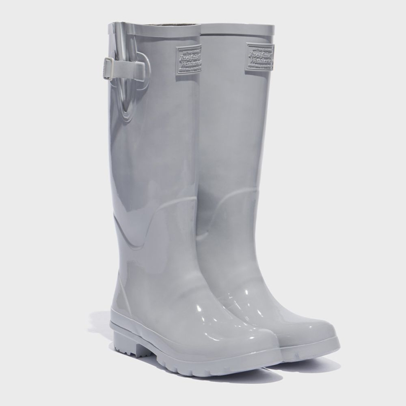 Cizme de ploaie pentru femei, înalte, din cauciuc - antiderapante, cu creștere a înălțimii, pentru drumeții în natură