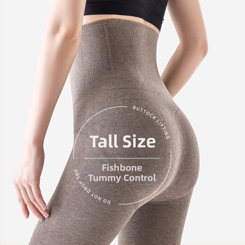 Γυναικεία βαμβακερά καλσόν με επένδυση φλίς για τον χειμώνα, ανύψωση γλουτών και διαμόρφωση, μονόχρωμα, παχιά