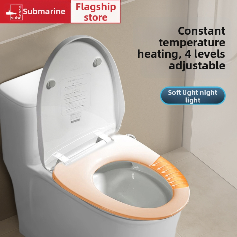 Melegített vécéülőke intelligens hőmérséklet-szabályozással, önkitisztító fúvóka, fenék- és női mosás, modell MGC1, PP anyag, osztott kivitel, szifonos öblítés