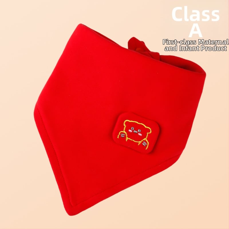 Esarfa triunghiulară pentru bebeluți (Bumbac 100%; Absorbant; Model desen animat; Vârsta 0-1 an)