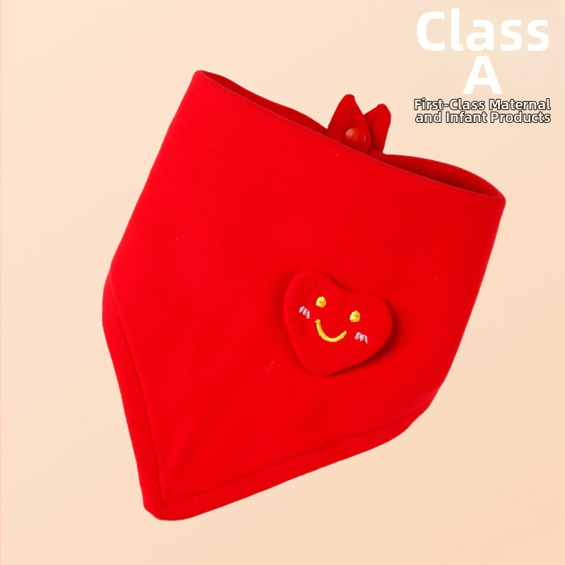 Esarfa triunghiulară pentru bebeluți (Bumbac 100%; Absorbant; Model desen animat; Vârsta 0-1 an)