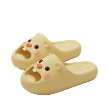 Ženske EVA papuče s motivom vidre - vodootporne, potplat od pjene, debljina potplata 3–5 cm