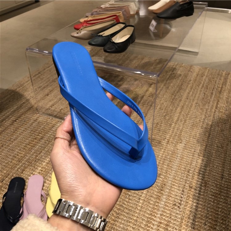 Ženske japanke u korejskom stilu slip-on, ljeto 2025, umjetna PU gornja, gumena podloga, prozračne