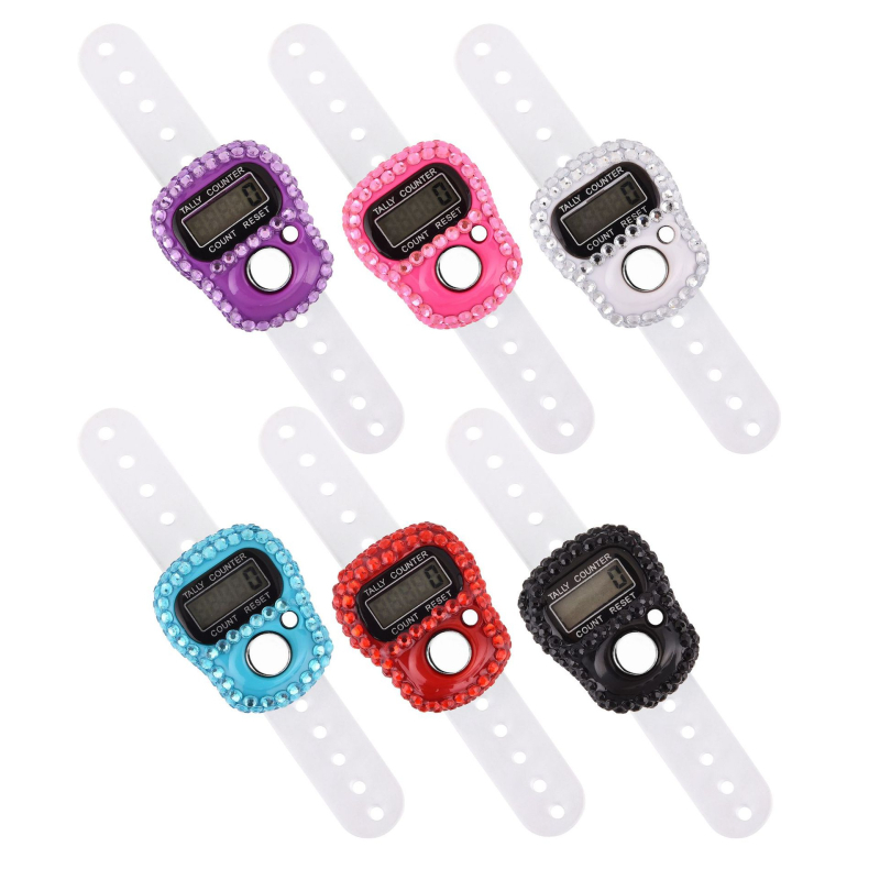 Ujj-gyűrű számláló LED-del, hanggal és időzítővel — Modell 1011K/1011KH, számlálási tartomány 99999, bemeneti feszültség 1.5V, alkalmazási terület: számlálás