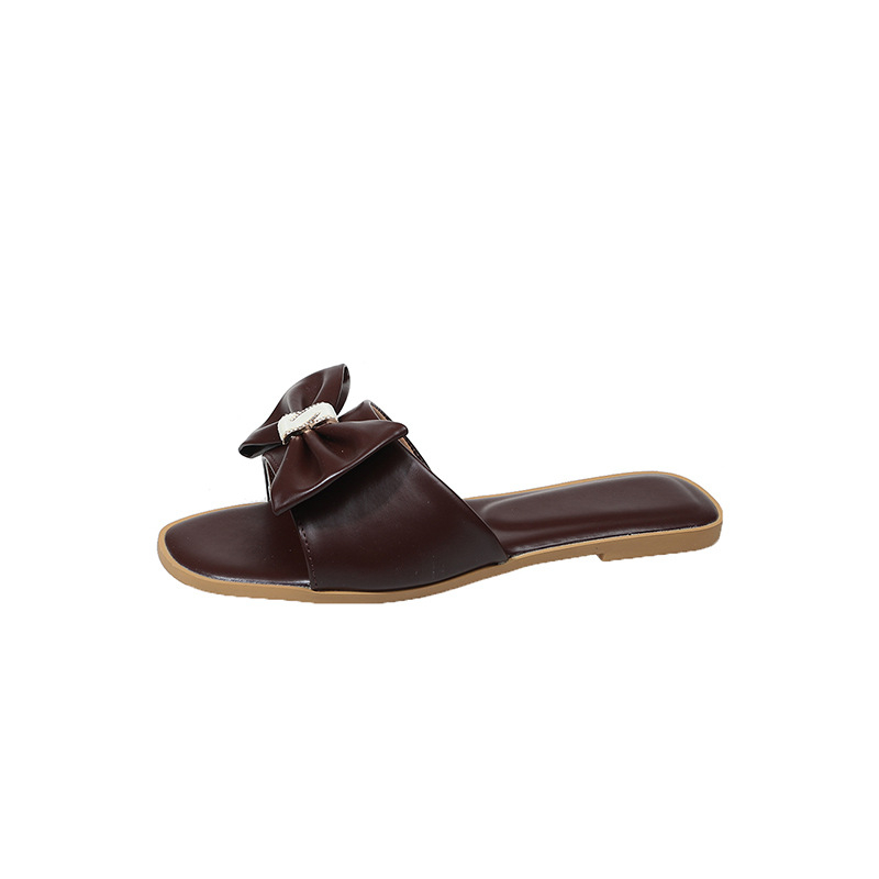 Ženske cipele s jednim remenom - gornji PU, PVC potplata, Slip-On, protuklizno
