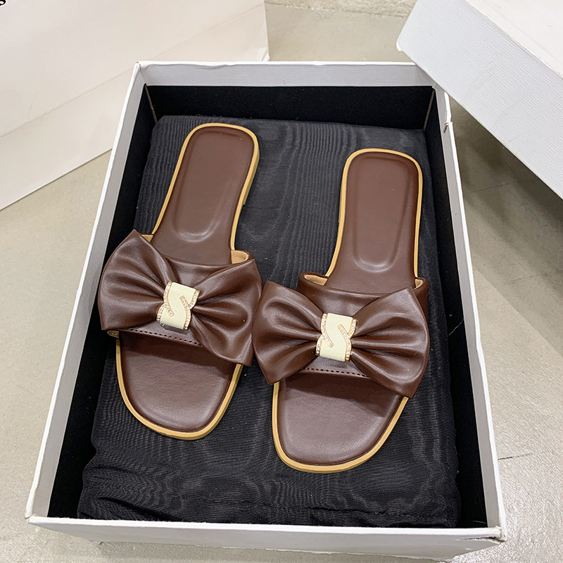 Ženske cipele s jednim remenom - gornji PU, PVC potplata, Slip-On, protuklizno