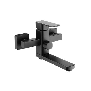 Meďový kúpeľný mixér s horúcou a studenou vodou, nástenná montáž, keramické jadro ventilu, 20 mm vstup/výstup