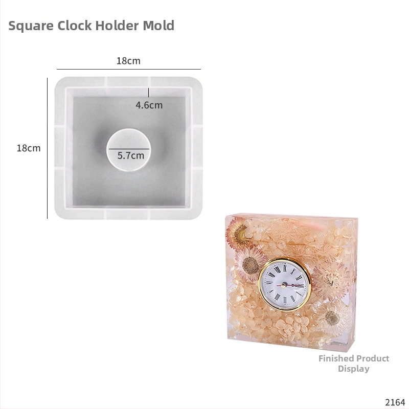 Formă din silicon pentru rășini – dreptunghiulară, brand Shuncai, material silicon, stil modern minimalist