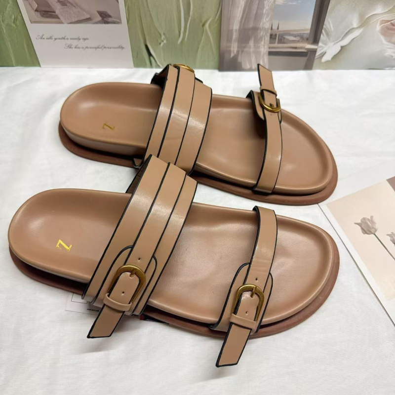 Sandale s jednim remenom – Qianyijia shoes – gornji materijal PU, potplat PU, okrugli vrh
