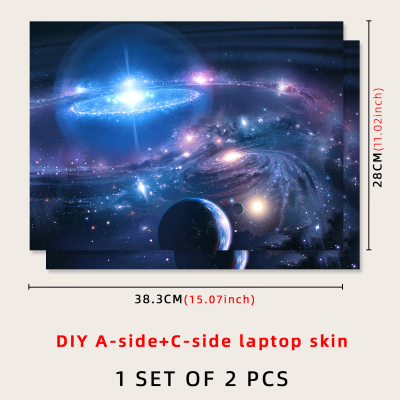 Folie de protecție MacBook pentru laptop, set din două piese, detașabilă fără reziduuri de adeziv, membrană PVC a carcasei, protecție anti-zgârieturi