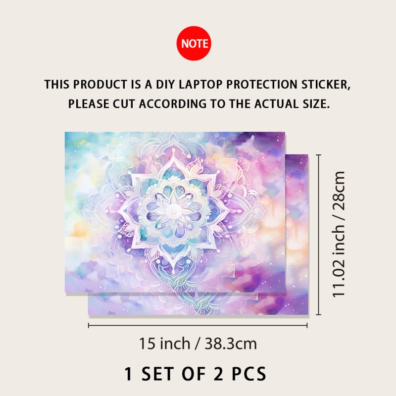 Folie de protecție MacBook pentru laptop, set din două piese, detașabilă fără reziduuri de adeziv, membrană PVC a carcasei, protecție anti-zgârieturi