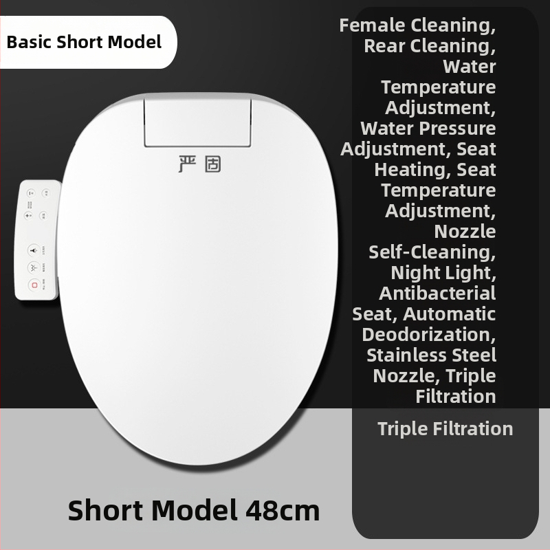 Inteligentné sedátko na toaletu 110V s okamžitým ohrevom, ABS materiál, regulácia teploty vody, umývanie zadku, vyhrievanie sedacieho kruhu