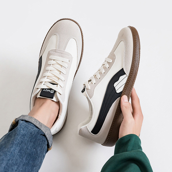 Unisex casual tenisice s niskim profilom, vezanje, retro stil • Gornji dio PU • Potplat TPU • Uložak EVA