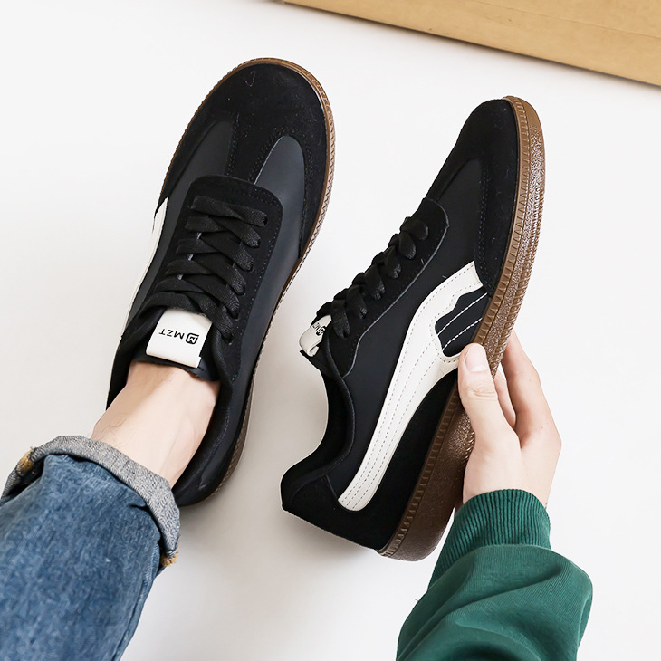 Unisex casual tenisice s niskim profilom, vezanje, retro stil • Gornji dio PU • Potplat TPU • Uložak EVA