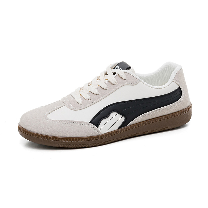 Unisex casual tenisice s niskim profilom, vezanje, retro stil • Gornji dio PU • Potplat TPU • Uložak EVA