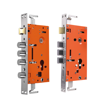 Corp de încuietoare pentru uși anti-furt — mecanism de încuietoare universal, mâner, cupru, model 24240-30240, stil modern simplu, OEM