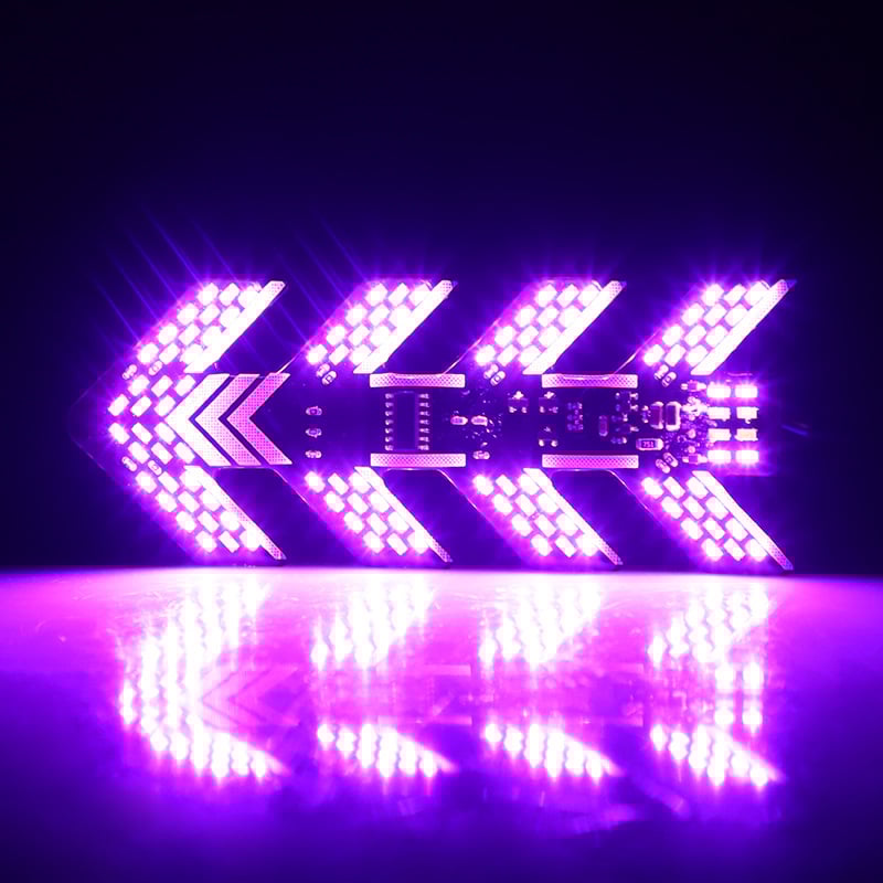 Fishbone LED φλας μοτοσικλέτας - Γενική χρήση, 12-36V, Μοντέλο Fishbone λάμπα, Κωδικός προϊόντος B491