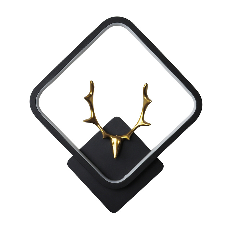 Φωτιστικό τοίχου LED με σκιά από πολυκαρβονικό PC και ακρυλικό σώμα, 220V, μοντέρνο μινιμαλιστικό στυλ