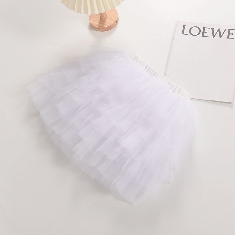 Fustă pentru fete, stil prințesă cu bretele, A-line, 96% bumbac, culoare solidă, pentru nou-născuți 0–12 luni, vară