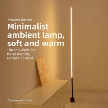 LED állólámpa akril árnyékolóval, gombkapcsolóval; CRI ≥95, feszültség ≤36V.