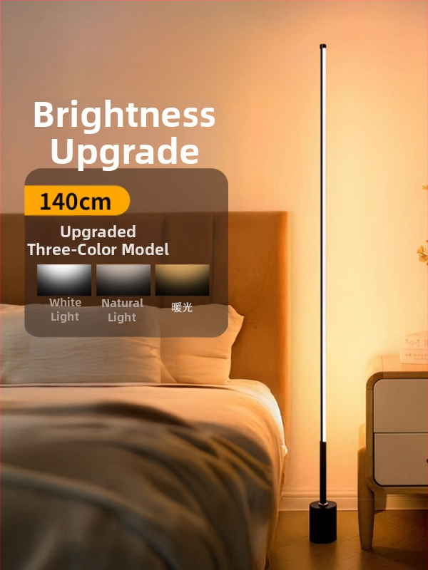 LED állólámpa akril árnyékolóval, gombkapcsolóval; CRI ≥95, feszültség ≤36V.