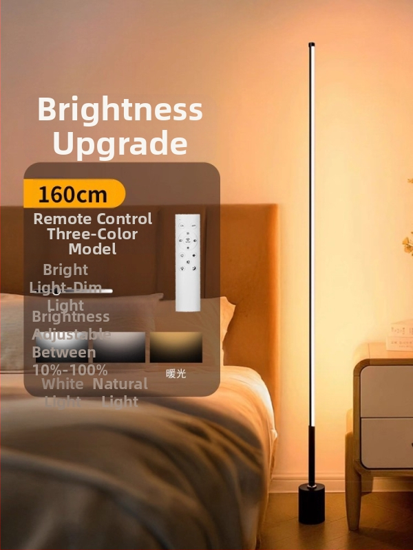 LED állólámpa akril árnyékolóval, gombkapcsolóval; CRI ≥95, feszültség ≤36V.