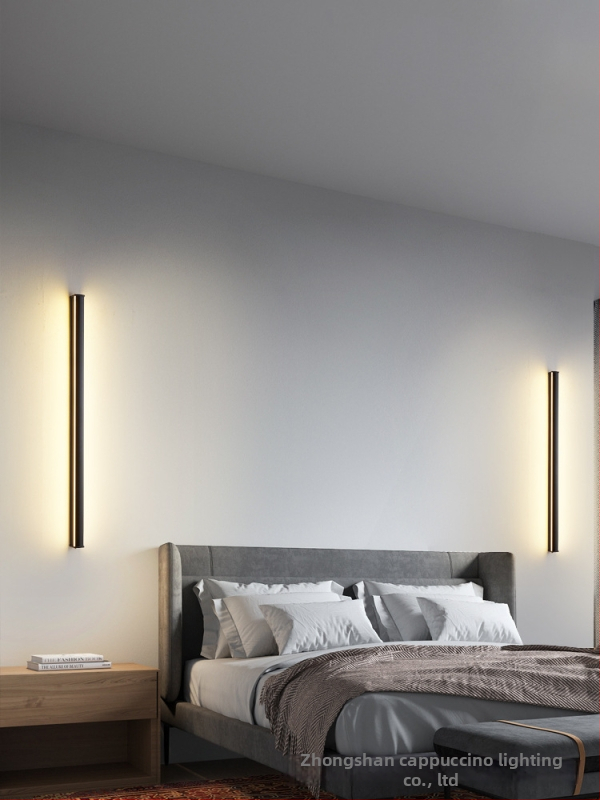 Nástenné svietidlo, moderný minimalistický štýl (hliníkové tienidlo; LED; 220V; 600)