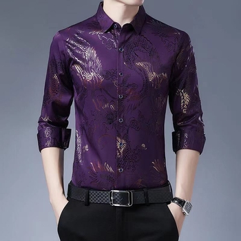 Košula u stilu japanskog vintage kardigana, kamuflažni uzorak, slobodan kroj, šiljasti ovratnik, dugi rukavi