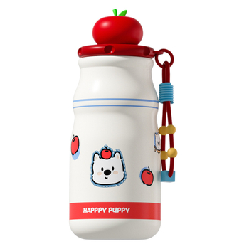 Ceșuță izolată cu pai și strecurător de ceai – interior din oțel inoxidabil 316, exterior din oțel inoxidabil 304, izolație 6–12 ore