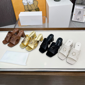 Дамски сандали на клин от истинска телешка кожа, квадратен нос, подплата от овча кожа, резинова подметка — Пролет 2025