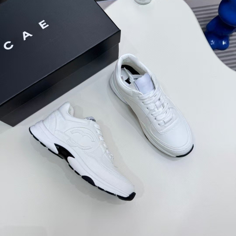 Ženske tenisice dad shoes s debelim potplatom, gornji dio od prave kože, vezanje na šnure, EVA ulošak, TPR potplat
