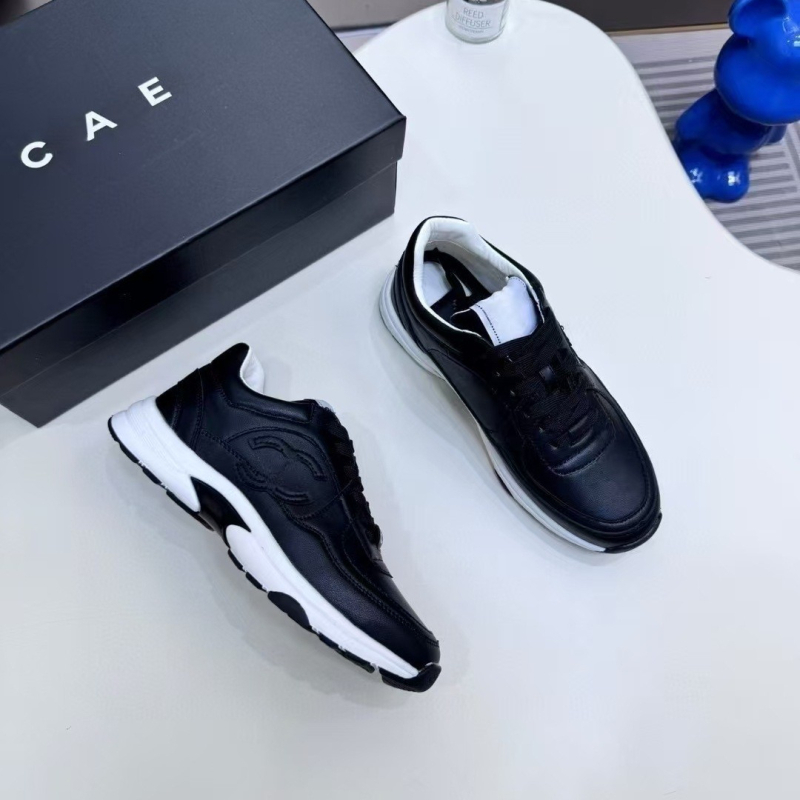 Ženske tenisice dad shoes s debelim potplatom, gornji dio od prave kože, vezanje na šnure, EVA ulošak, TPR potplat