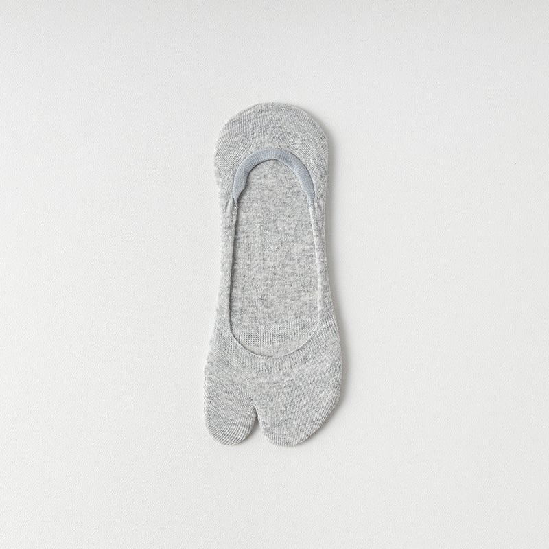 Женски чорапи с разделени пръсти, антихлъзгащи, летни тънки, памук 90–95%