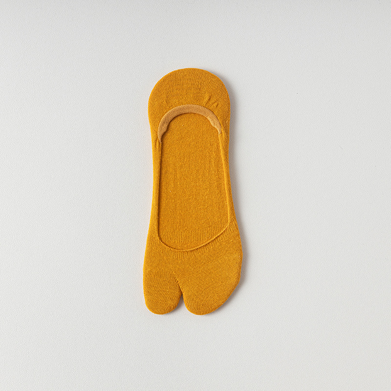 Женски чорапи с разделени пръсти, антихлъзгащи, летни тънки, памук 90–95%