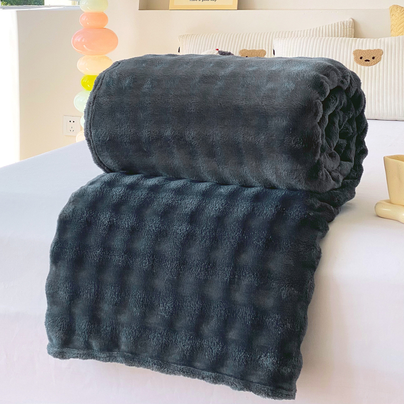 Ćebe Bubble Velvet s otiskom, Serija II, lagano za sve sezone, prilagodljivo