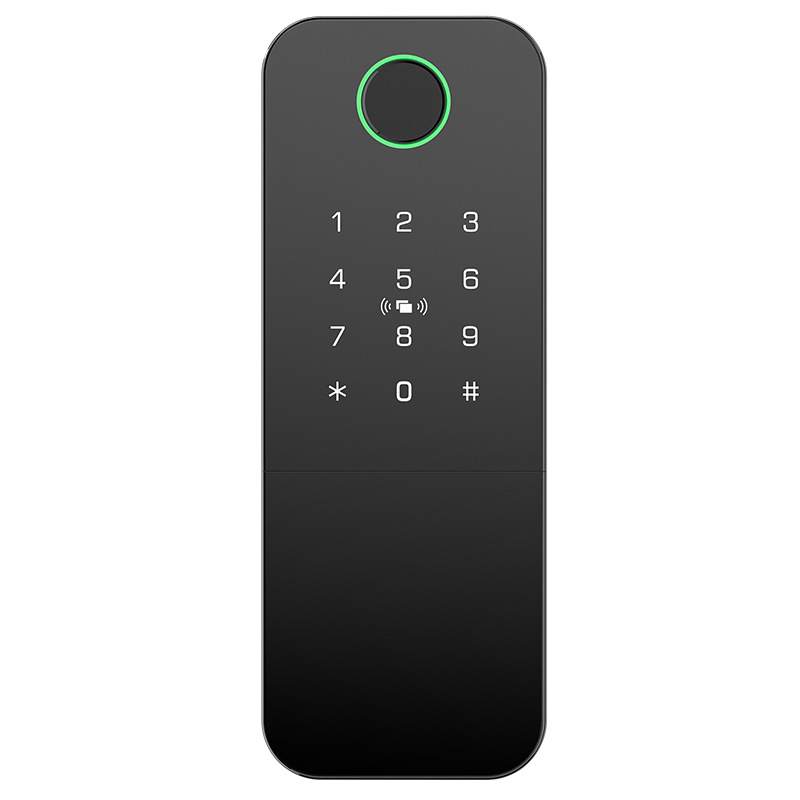 Okos zár rozsdamentes acél ajtóhoz ujjlenyomat és jelszó védelmével, vízálló kültéri használatra (Modell: G105; Import: Nem; Feldolgozás és testreszabás: Nem)