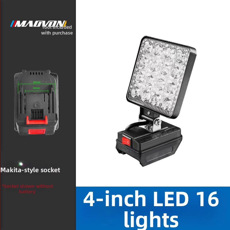 Miaoyou Φακός εργασίας LED, με μπαταρία λιθίου, εξωτερική χρήση και φωτισμός έκτακτης ανάγκης