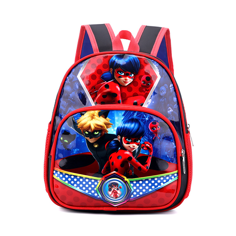 Detský batoh s dvomi ramennými popruhmi a Kuromi postavou (Materiál: nylon; Nepremokavý; Ultra ľahký; Zníženie záťaže; Vankúšové popruhy)