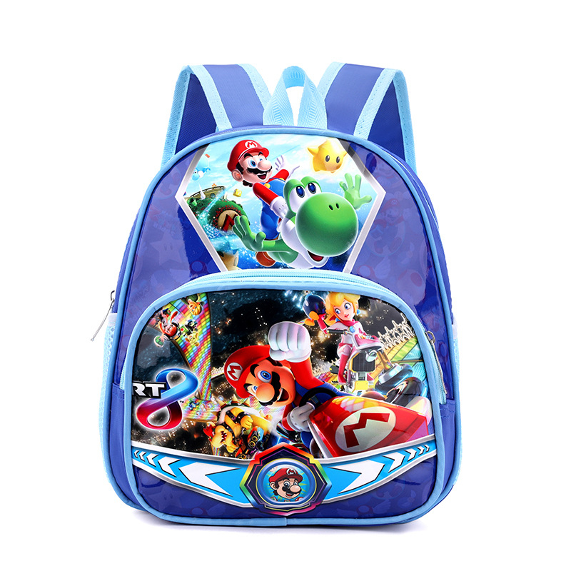 Detský batoh s dvomi ramennými popruhmi a Kuromi postavou (Materiál: nylon; Nepremokavý; Ultra ľahký; Zníženie záťaže; Vankúšové popruhy)