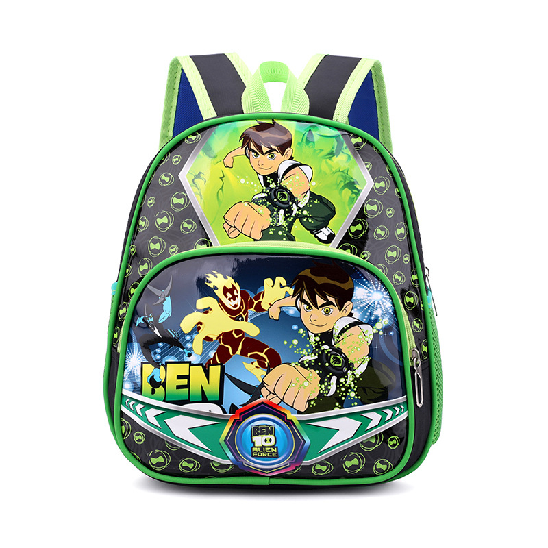 Detský batoh s dvomi ramennými popruhmi a Kuromi postavou (Materiál: nylon; Nepremokavý; Ultra ľahký; Zníženie záťaže; Vankúšové popruhy)