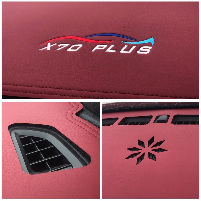 Μάτ εσωτερικής σκίασης αυτοκινήτου με αντιολισθητικό κάτω μέρος, για Jietu X70Plus 90, δερμάτινο κέντημα, εκτύπωση λογότυπου, εξουσιοδοτημένη ιδιωτική μάρκα