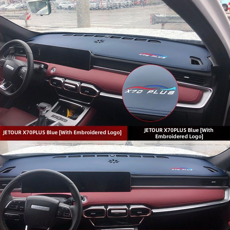Μάτ εσωτερικής σκίασης αυτοκινήτου με αντιολισθητικό κάτω μέρος, για Jietu X70Plus 90, δερμάτινο κέντημα, εκτύπωση λογότυπου, εξουσιοδοτημένη ιδιωτική μάρκα