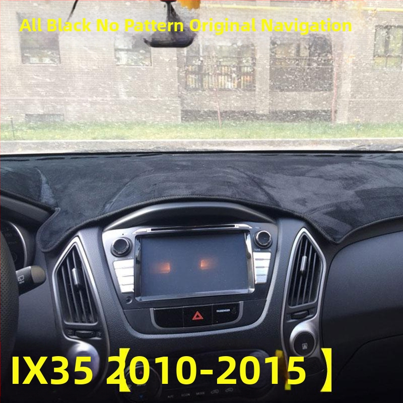 Μάτ προστασίας ταμπλό αυτοκινήτου για Hyundai ix35 – βελούδινο υλικό, μόνωση θερμότητας, εκτυπωμένο λογότυπο, εξουσιοδοτημένη ιδιωτική μάρκα
