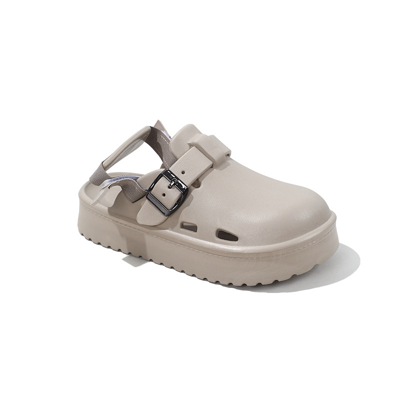 Ženske EVA sandale s debelim EVA potplatom, zatvorenim prstom, Birkenstock stil za vanjsku upotrebu, dvostruko nošenje