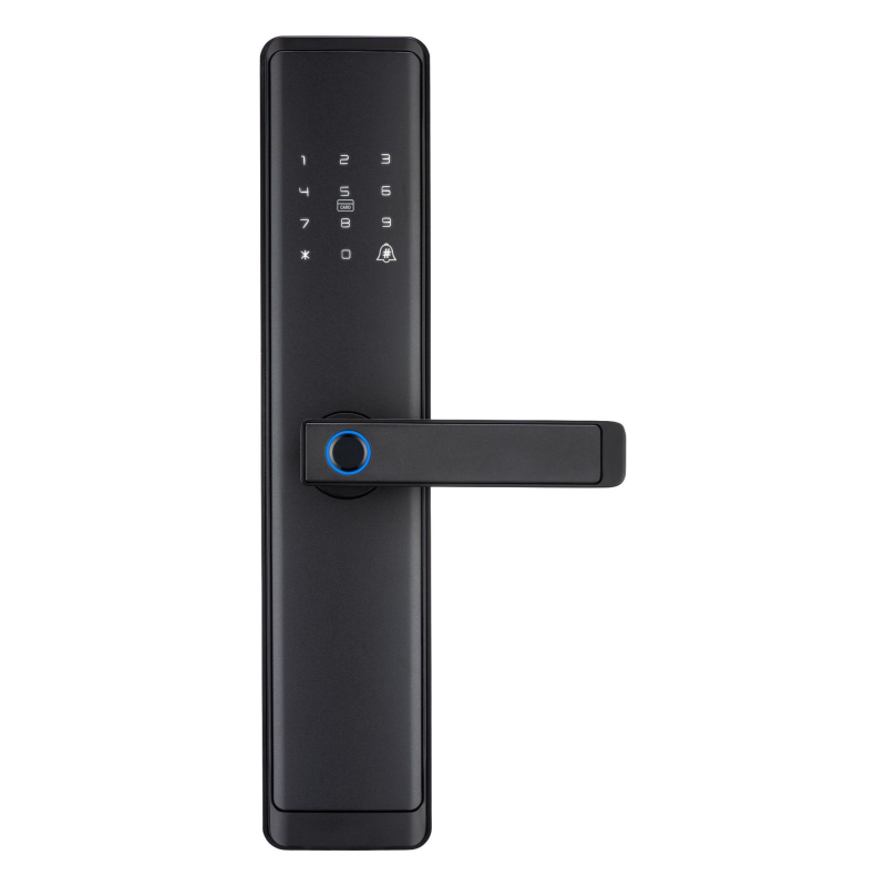 Bq5 poluautomatska Bluetooth pametna brava za masivna vrata — 100 otisaka prsta, >200000 otključavanja, skeniranje <0,5 s, napajanje DC